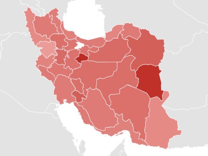 توجه نسبی کاربران استان ها به سعید جلیلی