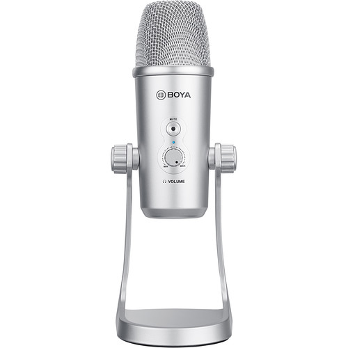 برسی میکروفن بویا BOYA BY-PM700SP Multipattern USB Condenser Microphone