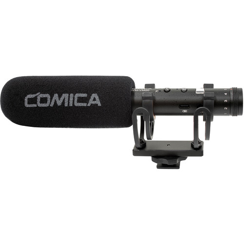 برسی میکروفن شات گان Comica Audio CVM-VM20