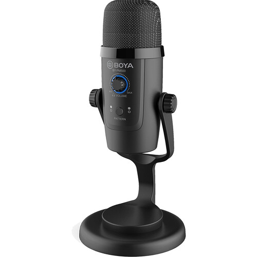 برسی میکروفن استودیویی بویا BOYA BY-PM500 USB Microphone