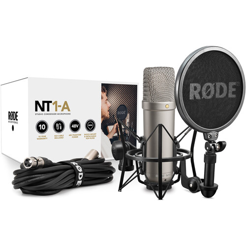 برسی میکروفون استودیویی رود Rode NT1-A Microphone