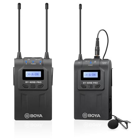 برسی میکروفن بی سیم یقه ای بویا BOYA BY-WM8 Pro-K1 Microphone