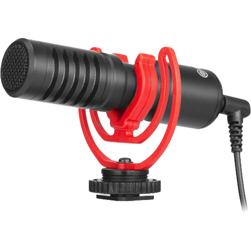 برسی میکروفن شات گان بویا BOYA BY-MM1+ Ultracompact Camera-Mount Shotgun Microphone