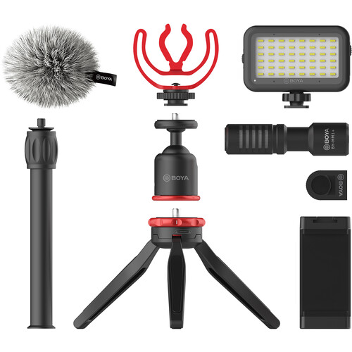 برسی کیت ولاگر بویا BOYA Vlog Kit BY-VG350