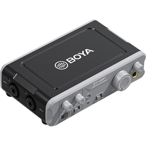 برسی میکسر بویا BOYA BY-AM1 Dual-Channel USB 2 Audio Mixer