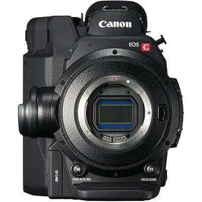 برسی بدنه دوربین فیلم برداری حرفه ای کانن Canon C300 Mark II Body :EF Lens Mount