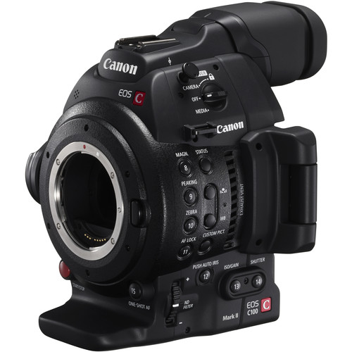 برسی بدنه دوربین فیلمبرداری حرفه ای کانن Canon EOS C100 Mark II Body only