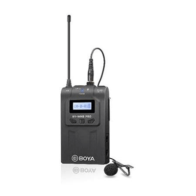 برسی فرستنده میکروفون بویا BOYA TX8 Pro UHF Digital Wireless Bodypack Transmitter