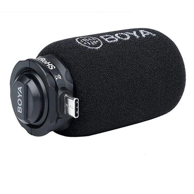 برسی میکروفن بویا BOYA BY-DM100 USB Type-C Digital Stereo Microphone