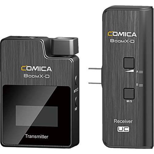 برسی میکروفن بی سیم کامیکا Comica Audio BoomX-D UC1 for Android Smartphones