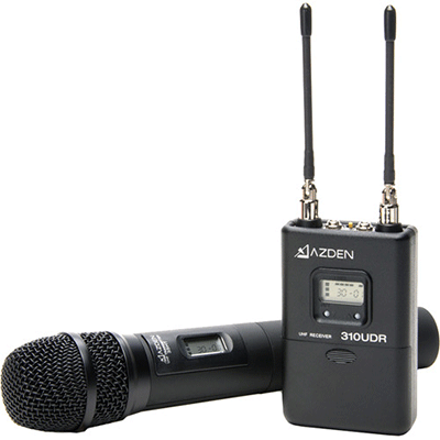 برسی Azden 310HT UHF On-Camera Handheld System