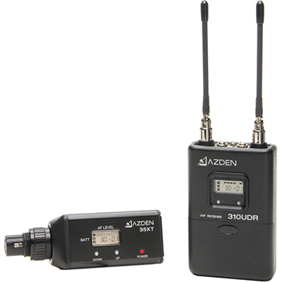 برسی Azden 310XT UHF On-Camera Plug-In System