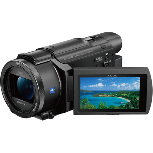 برسی دوربین فیلم برداری سونی SONY FDR-AXp55 Handycam 4K video camera