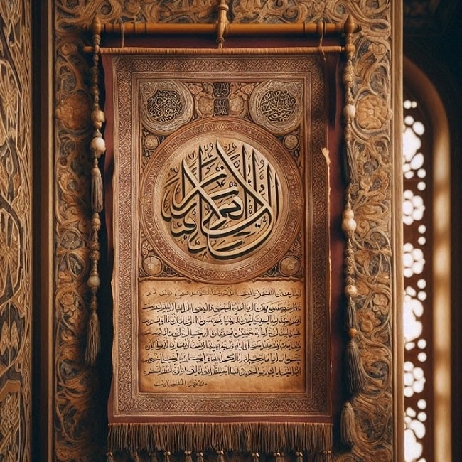 حرز امام جواد روی پوست آهو