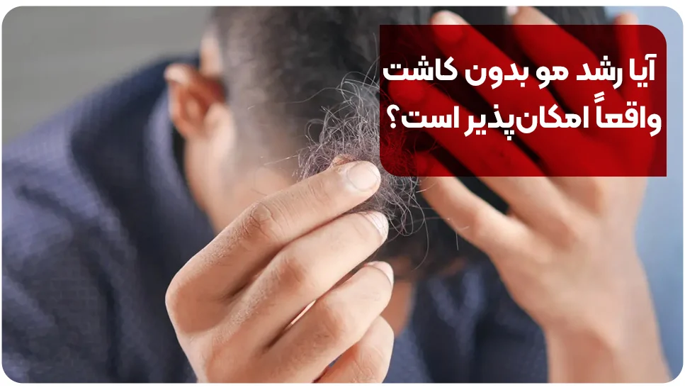 پوست آیا رشد مو مجدد بدون کاشت واقعاً امکانپذیر است؟