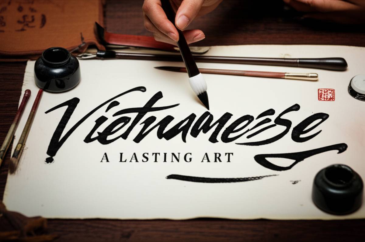 آسیا | گردشگری خوشنویسی ویتنامی (thư pháp): راهنمای کامل هنر خطاطی آسیایی