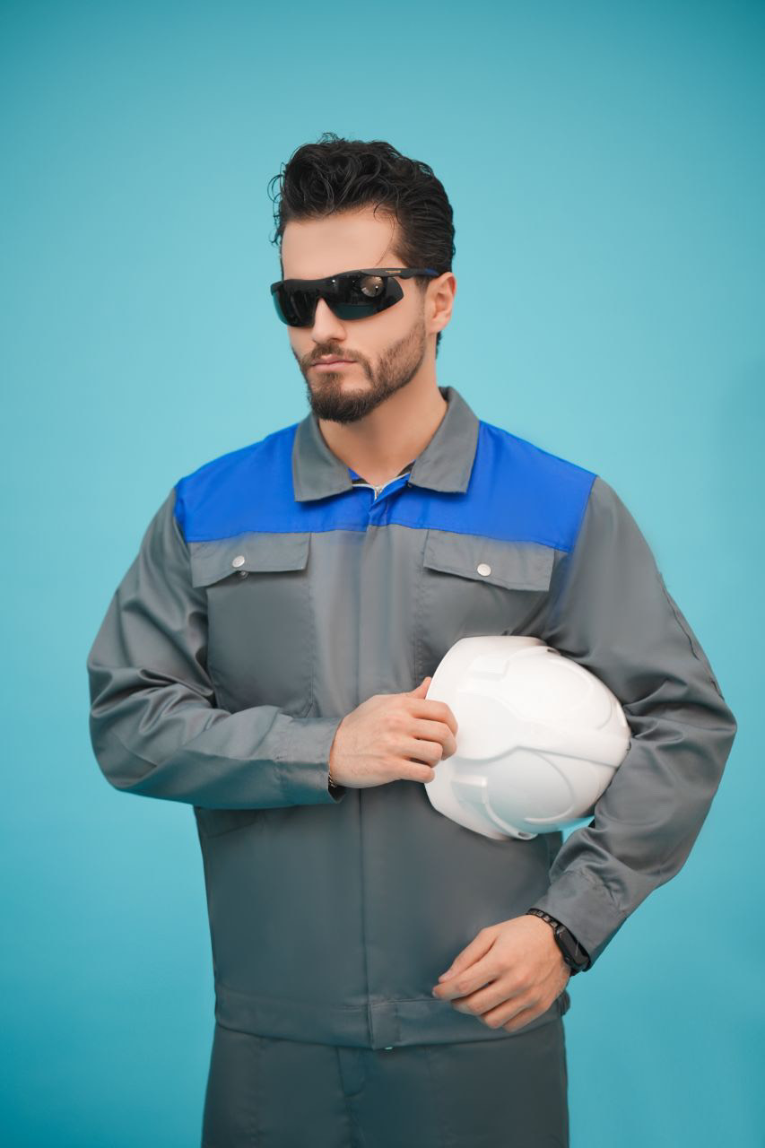 لباس کار با کیفیت در تولیدی ایمن صنعت