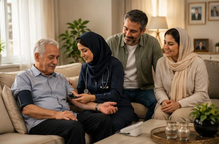چرا خانواده‌ها برای مراقبت از بیماران و سالمندان به مرکز خدمات پرستاری مراجعه می‌کنند؟